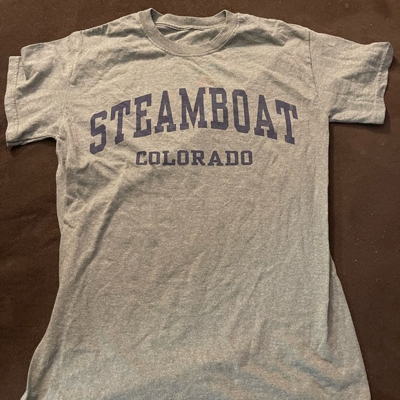 STEAMBOAT SPRINGS SMAL T SHIRT - Picture 1 of 2